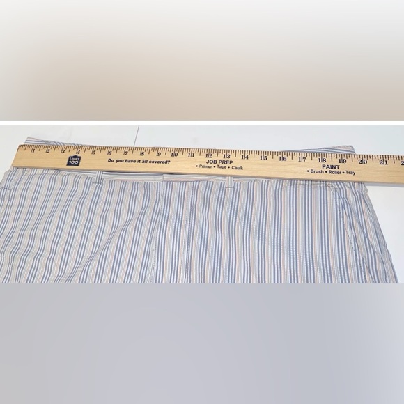 Tommy Bahama Shorts Men's Striped Nylon Size 38 Stretch Hawaiian Outdoor Active - Picture 4 of 9